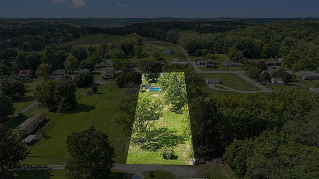 718 Mercer Road Beaver Falls, PA 15010 - Photo 43 of 44 an aerial view of residential house with outdoor space