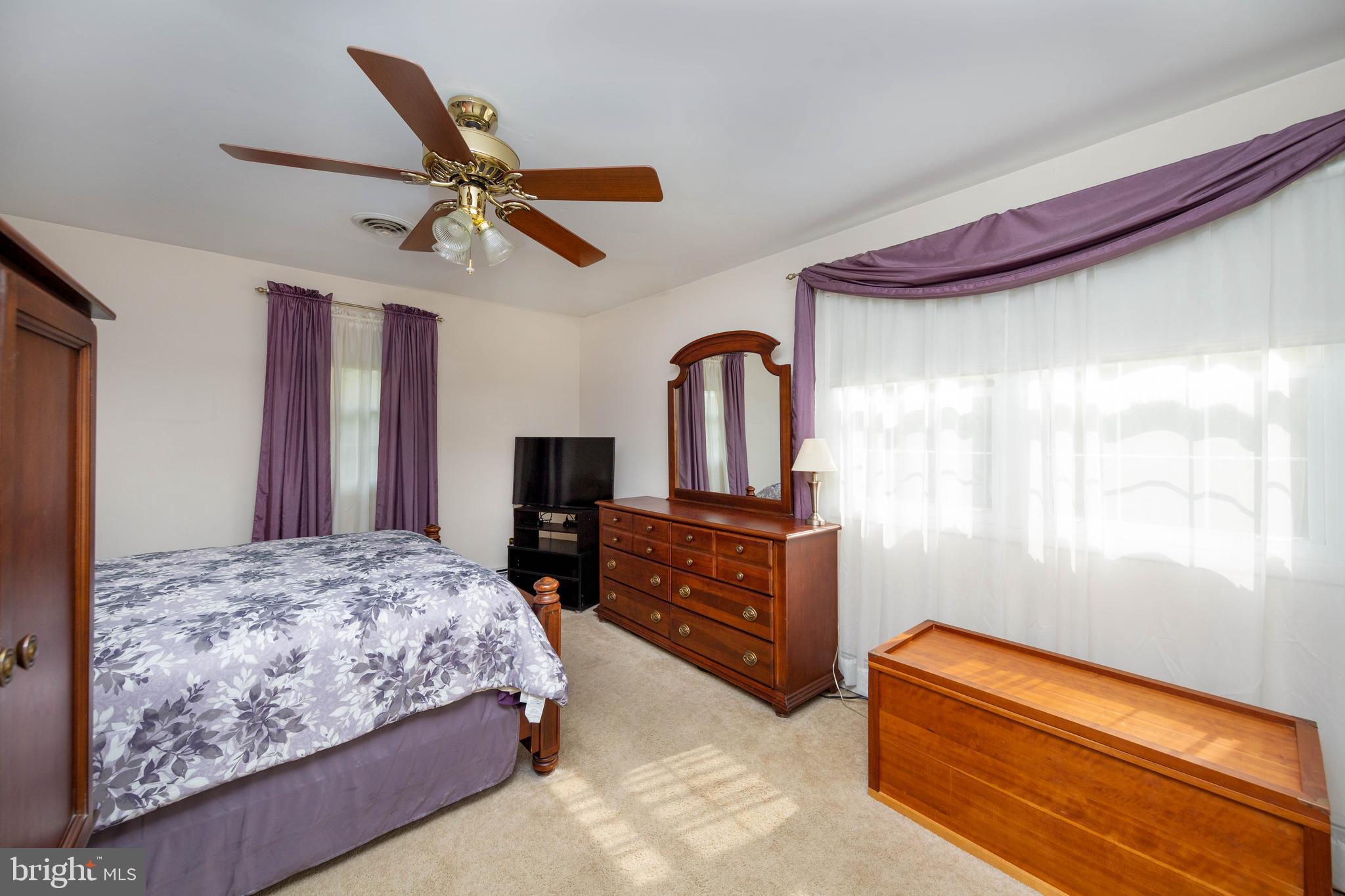 1710 Parkvue Road Fallston, MD 21047 - Photo 14 of 40 Primary Bedroom with Ceiling Fan