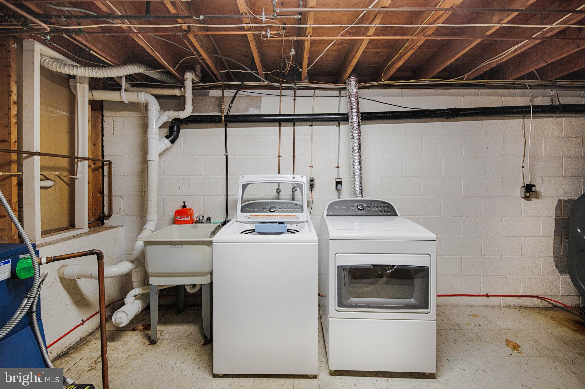 1710 Parkvue Road Fallston, MD 21047 - Photo 34 of 40 Large Utility Rm with Plenty of Extra Storage Area
