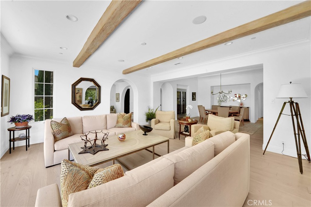 11 Hidden Pass Newport Coast, CA 92657 - Photo 15 of 59 a living room with furniture and a large window