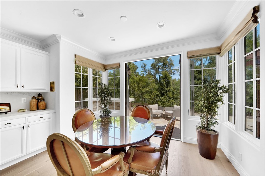 11 Hidden Pass Newport Coast, CA 92657 - Photo 24 of 59 a view of a dining room with furniture window and outside view