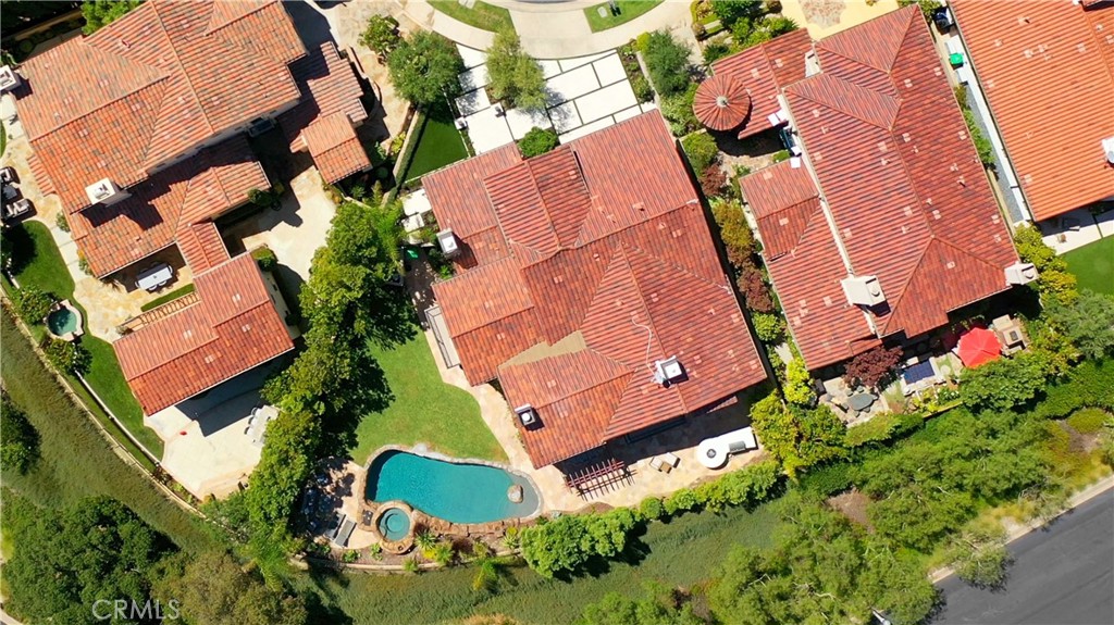 11 Hidden Pass Newport Coast, CA 92657 - Photo 59 of 59 an aerial view of residential houses with outdoor space
