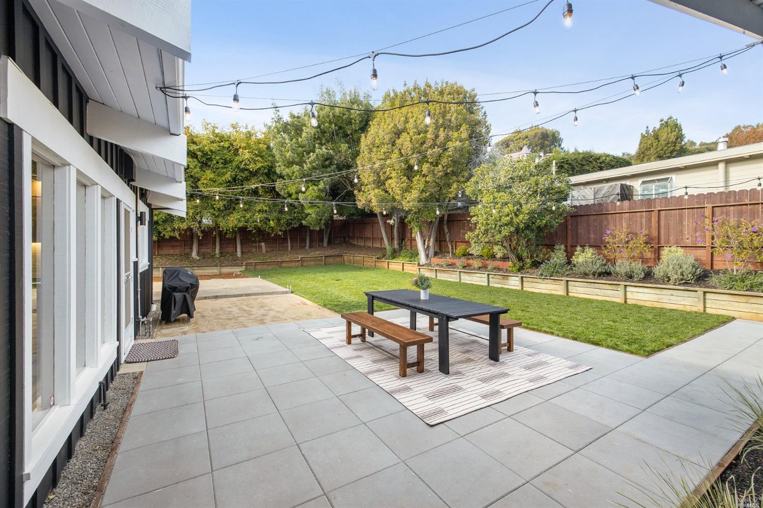 9 Bay Vista Drive Mill Valley, CA 94941 - Photo 25 of 34 a view of a swimming pool with a patio