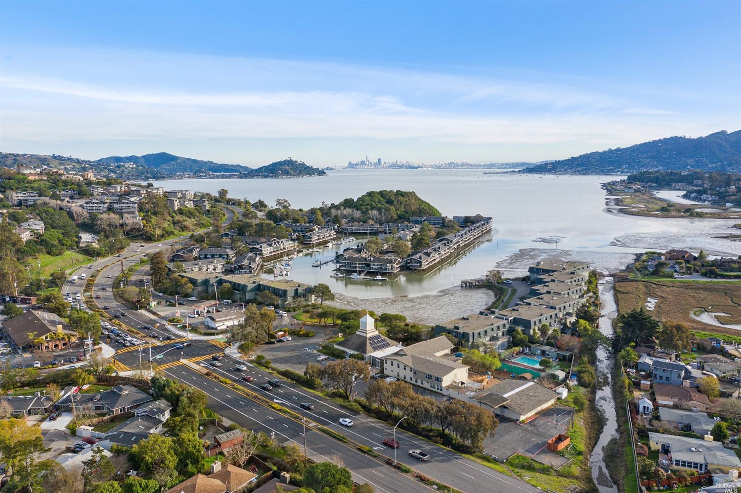 9 Bay Vista Drive Mill Valley, CA 94941 - Photo 30 of 34 a view of a city