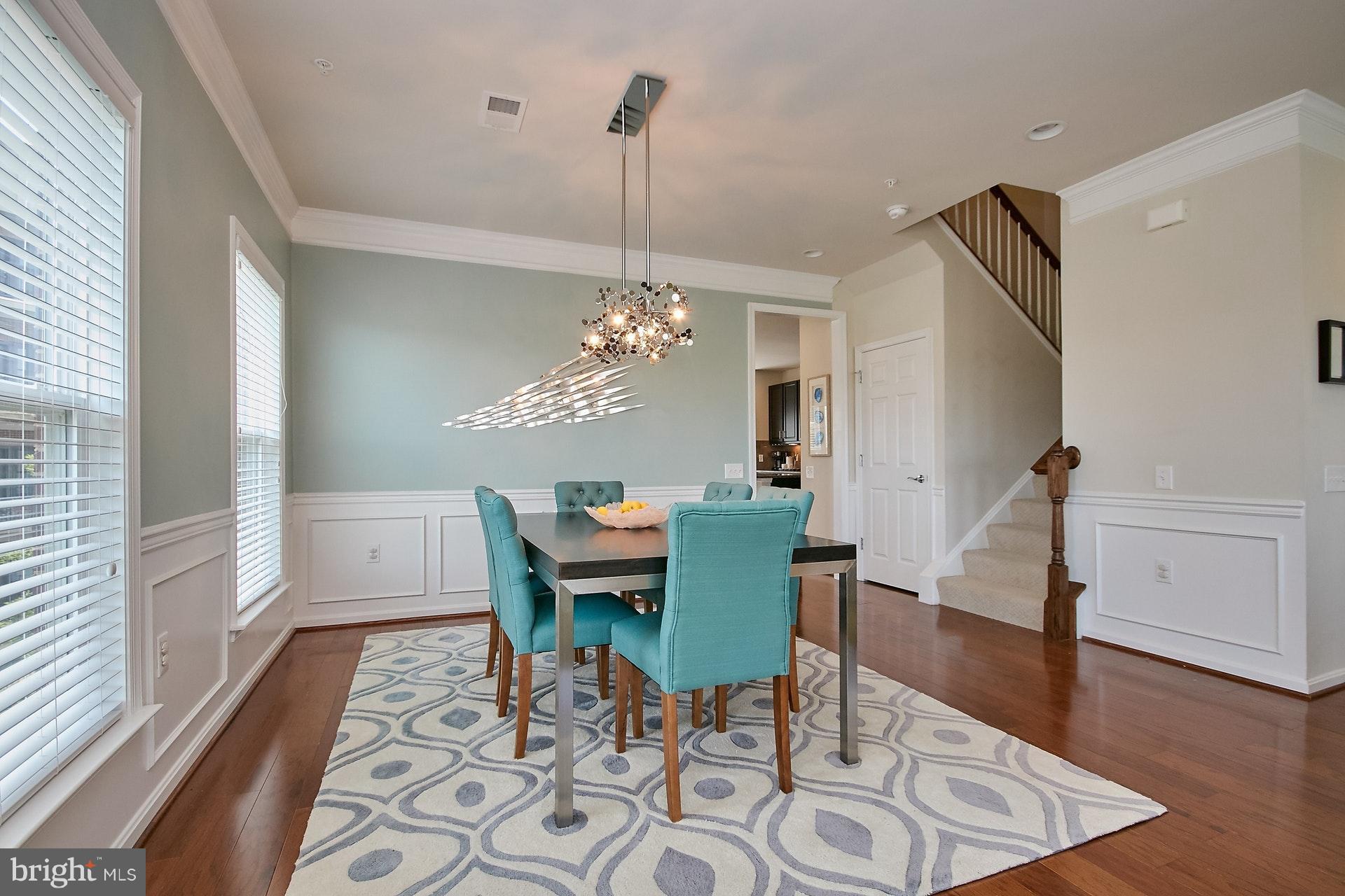 3073 Rittenhouse Circle, Unit 60 Fairfax, VA 22031 - Photo 8 of 30 a view of a dining room with furniture window and wooden floor