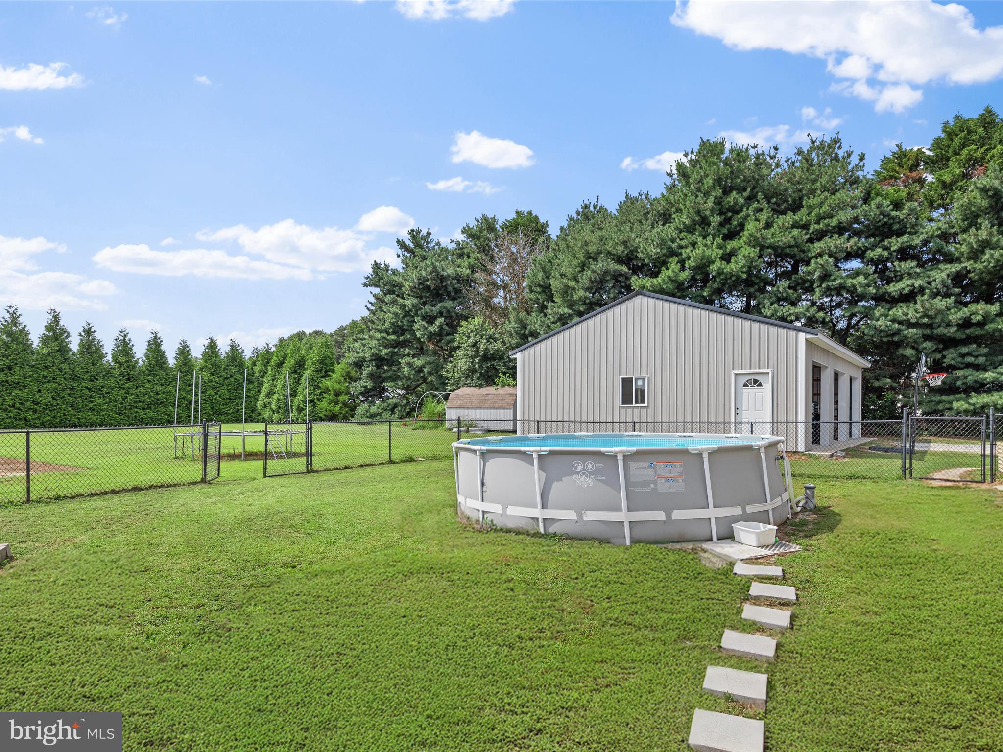 28600 Fire Tower Road Laurel, DE 19956 - Photo 44 of 57 Rear Fenced Yard
