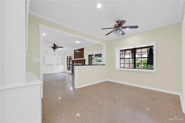 a view of a kitchen with a sink and cabinet area