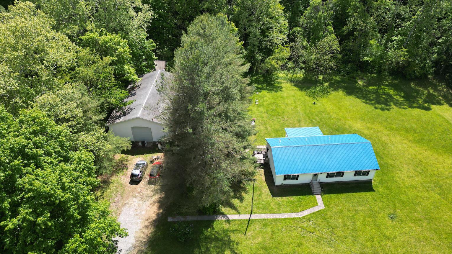 1574 Lick Run Road Chillicothe, OH 45601 - Photo 9 of 40 Aerial