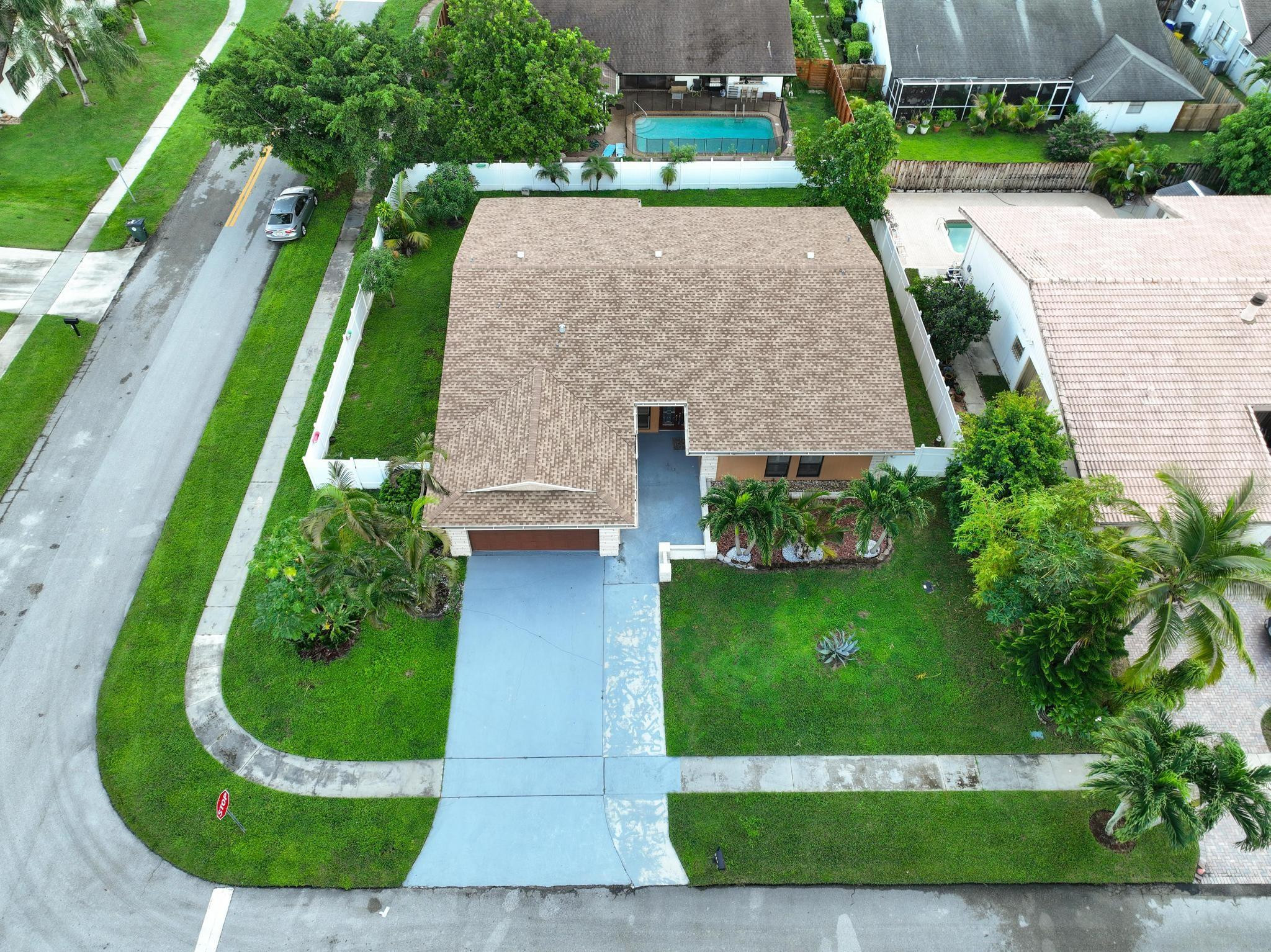 3374 Northwest 27th Terrace Boca Raton, FL 33434 - Photo 2 of 33 an aerial view of a house
