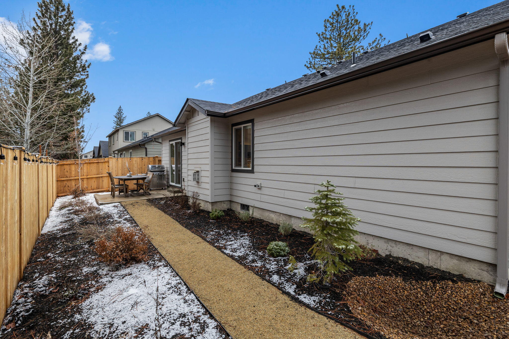 770 North McKinney Rnch Road Sisters, OR 97759 - Photo 16 of 16 Backyard Path to Sideyard