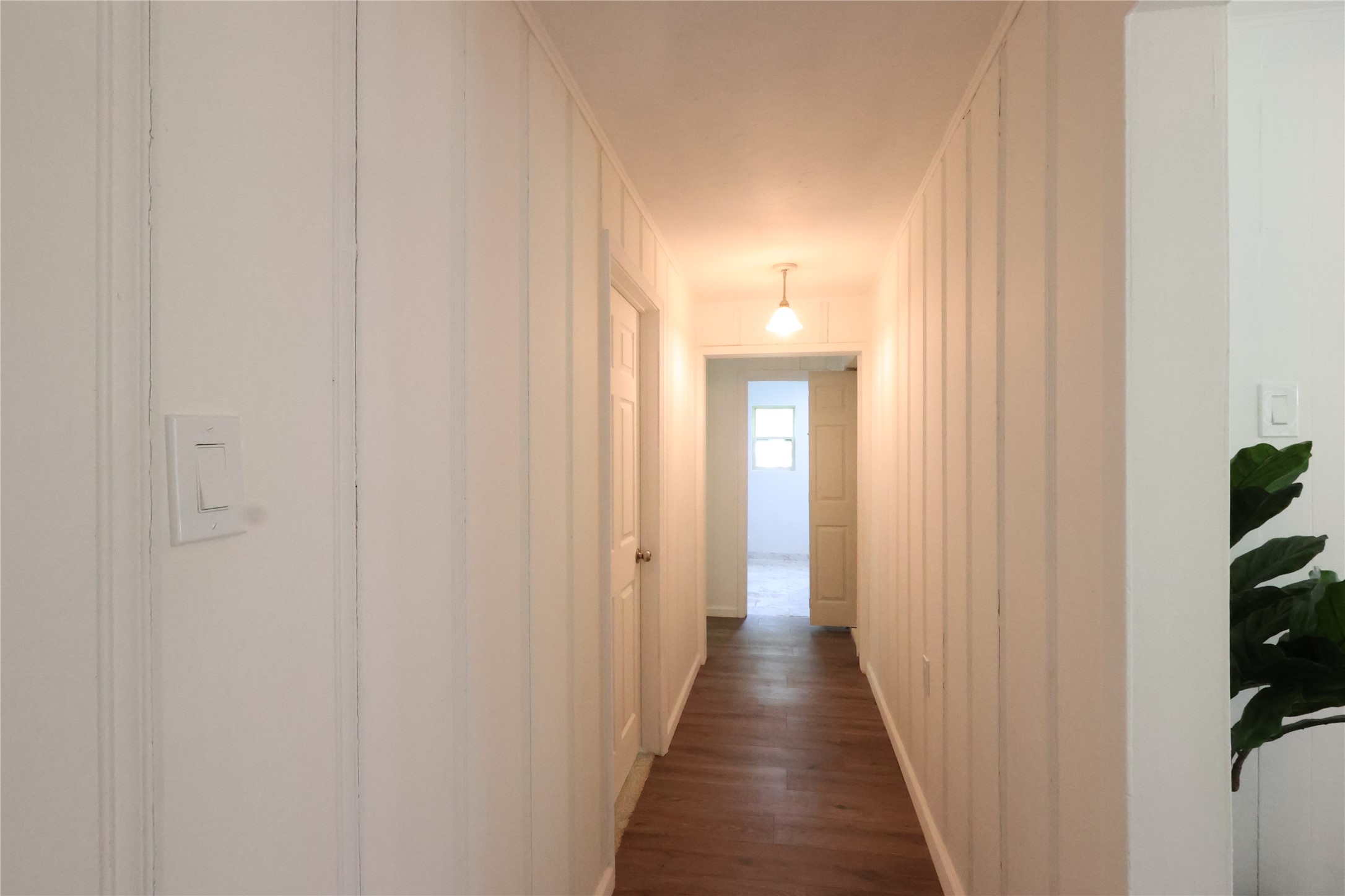 21805 Baptist Encampment Road New Caney, TX 77357 - Photo 20 of 33 Other side leading to bedroom 3 & 4 as well as renovated secondary restroom