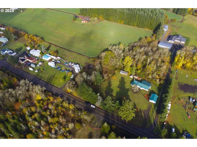 a view of a city with mountains in the background