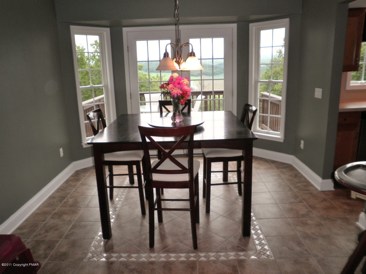 22 Turkey Ridge Kunkletown, PA 18058 - Photo 22 of 29 Breakfast Room w/ French Doors To Deck