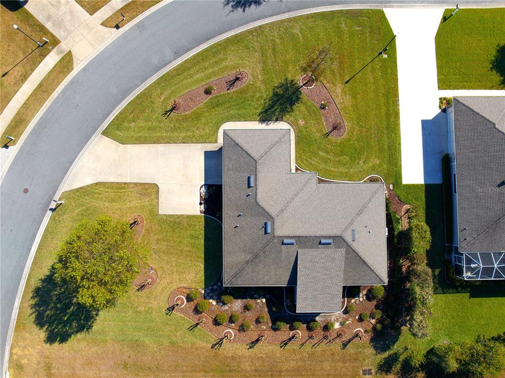 4401 Southwest 62nd Loop Ocala, FL 34474 - Photo 50 of 53 an aerial view of a house with a swimming pool