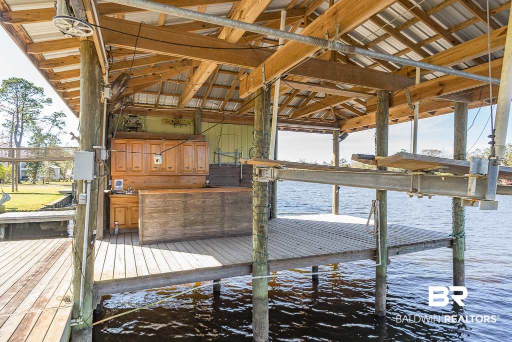 14383 Riverside Drive Magnolia Springs, AL 36555 - Photo 23 of 35 Boat Lift