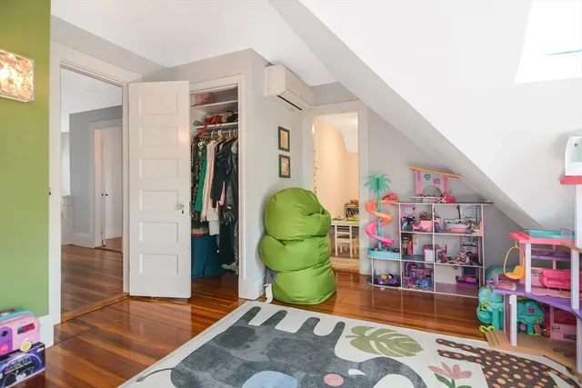 a living room filled with furniture