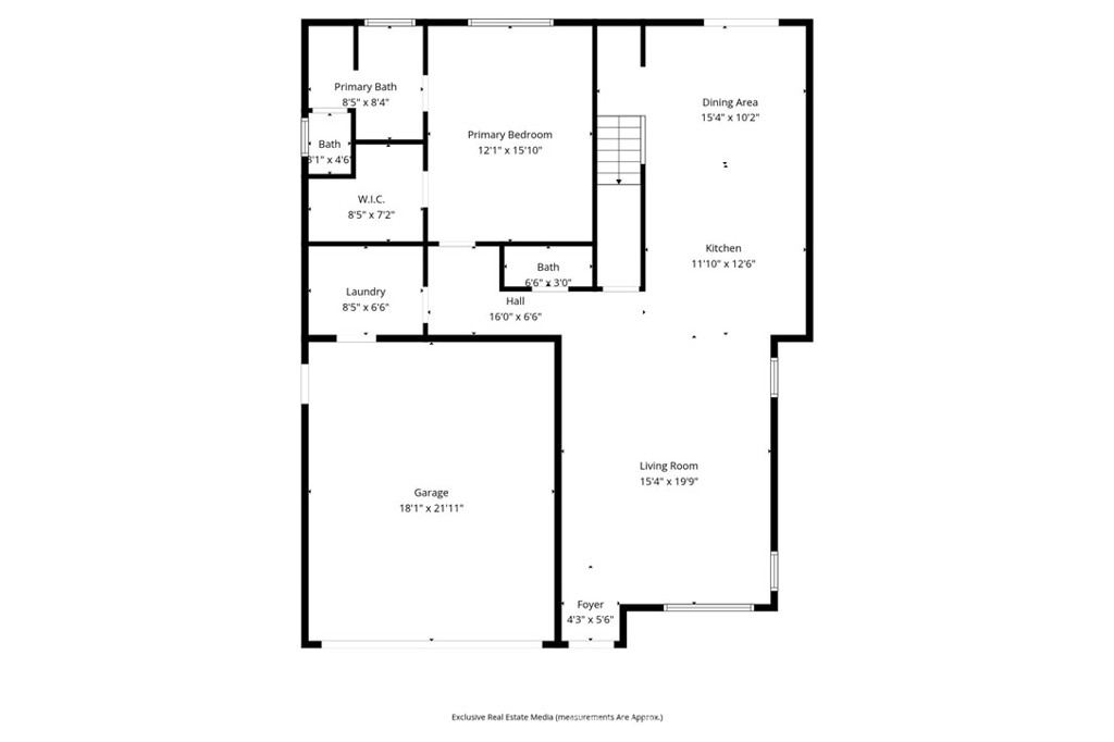 6033 Pentz Road Paradise, CA 95969 - Photo 53 of 54 a picture of a floor plan