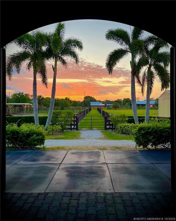 7625 Polo Square Vero Beach, FL 32968 - Photo 14 of 35 a view of a backyard