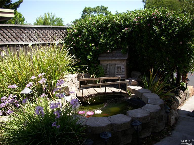 32 Walnut Circle, Unit 32 Rohnert Park, CA 94928 - Photo 1 of 1 Beautiful gardens with fish pond.