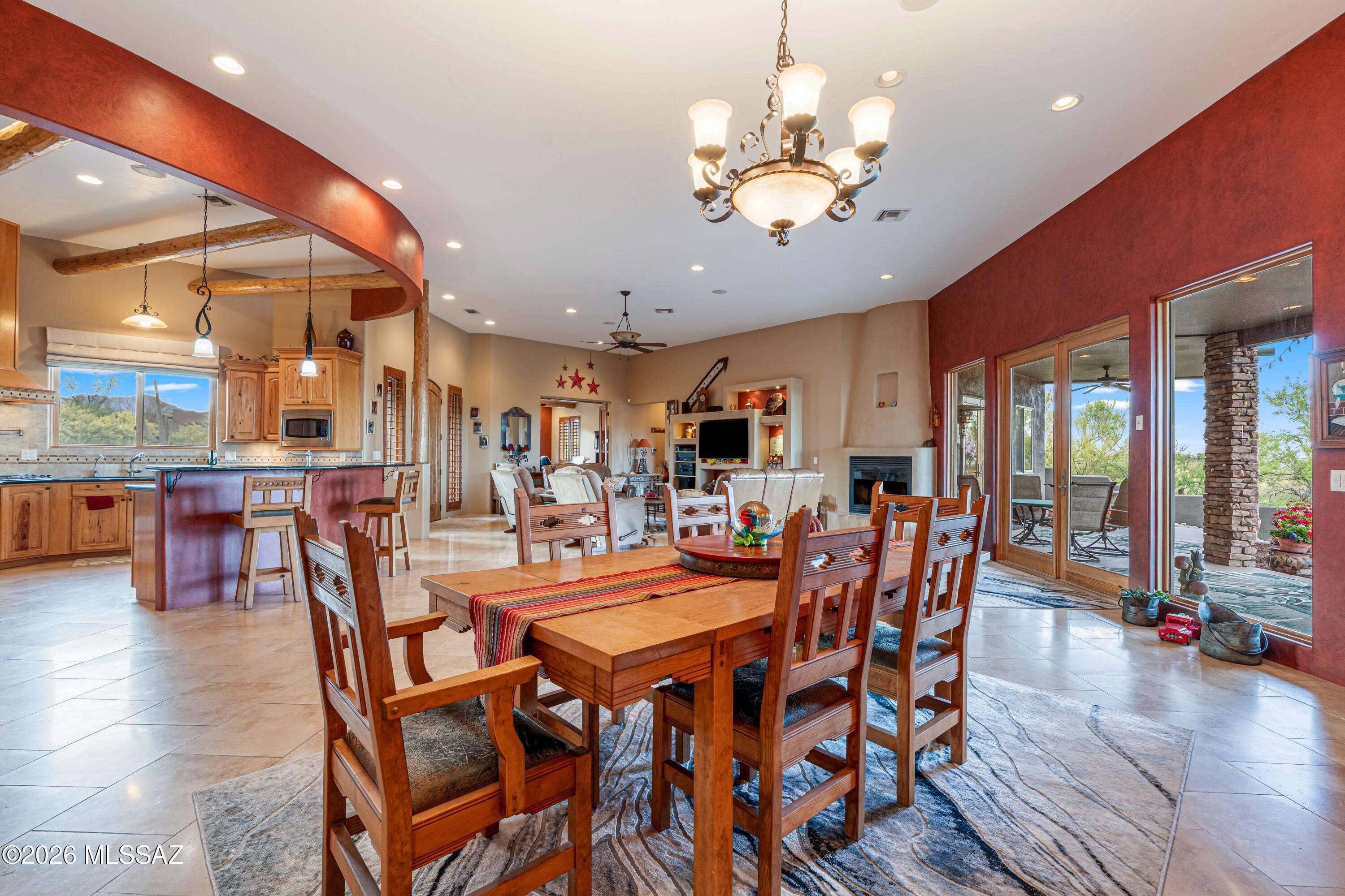 1540 North Saguaro Cliffs Court Tucson, AZ 85745 - Photo 10 of 48 25-Dining Room