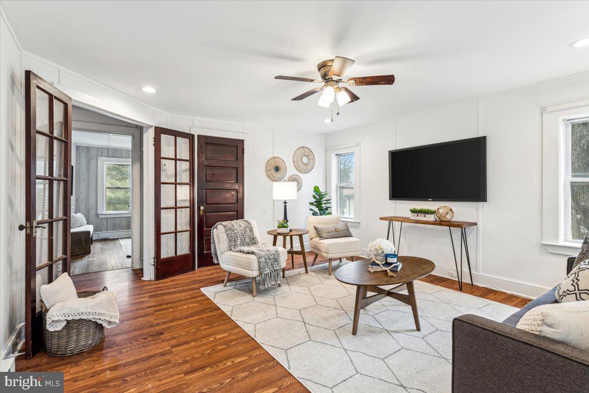 25514 Military Road Cascade, MD 21719 - Photo 3 of 29 Living Room w/ French Doors