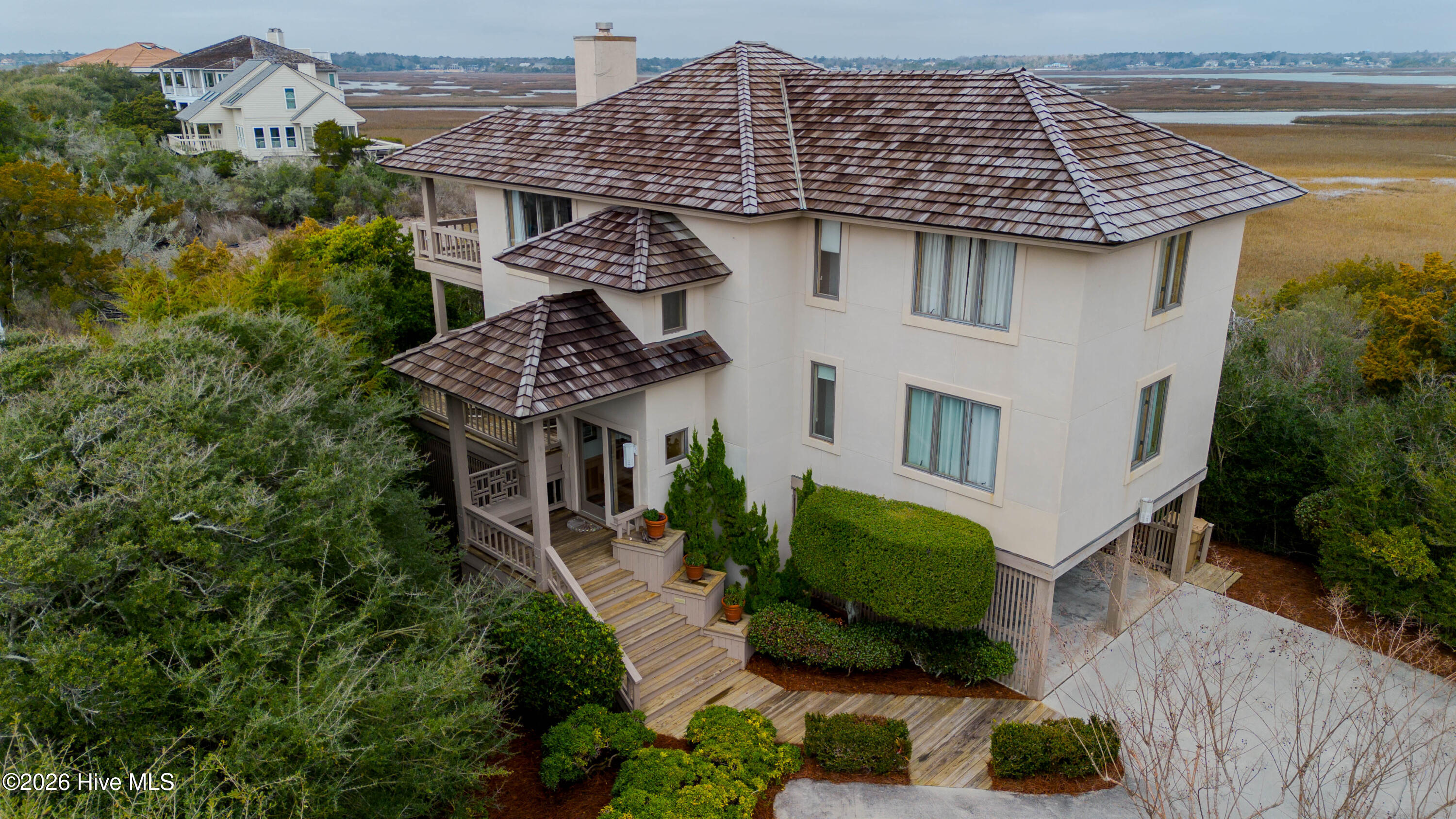 403 Beach Road North Wilmington, NC 28411 - Photo 2 of 26 Beautiful Figure 8 Marsh home!