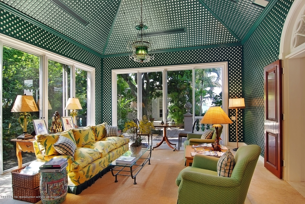 760 South County Road Palm Beach, FL 33480 - Photo 5 of 8 Sun Room