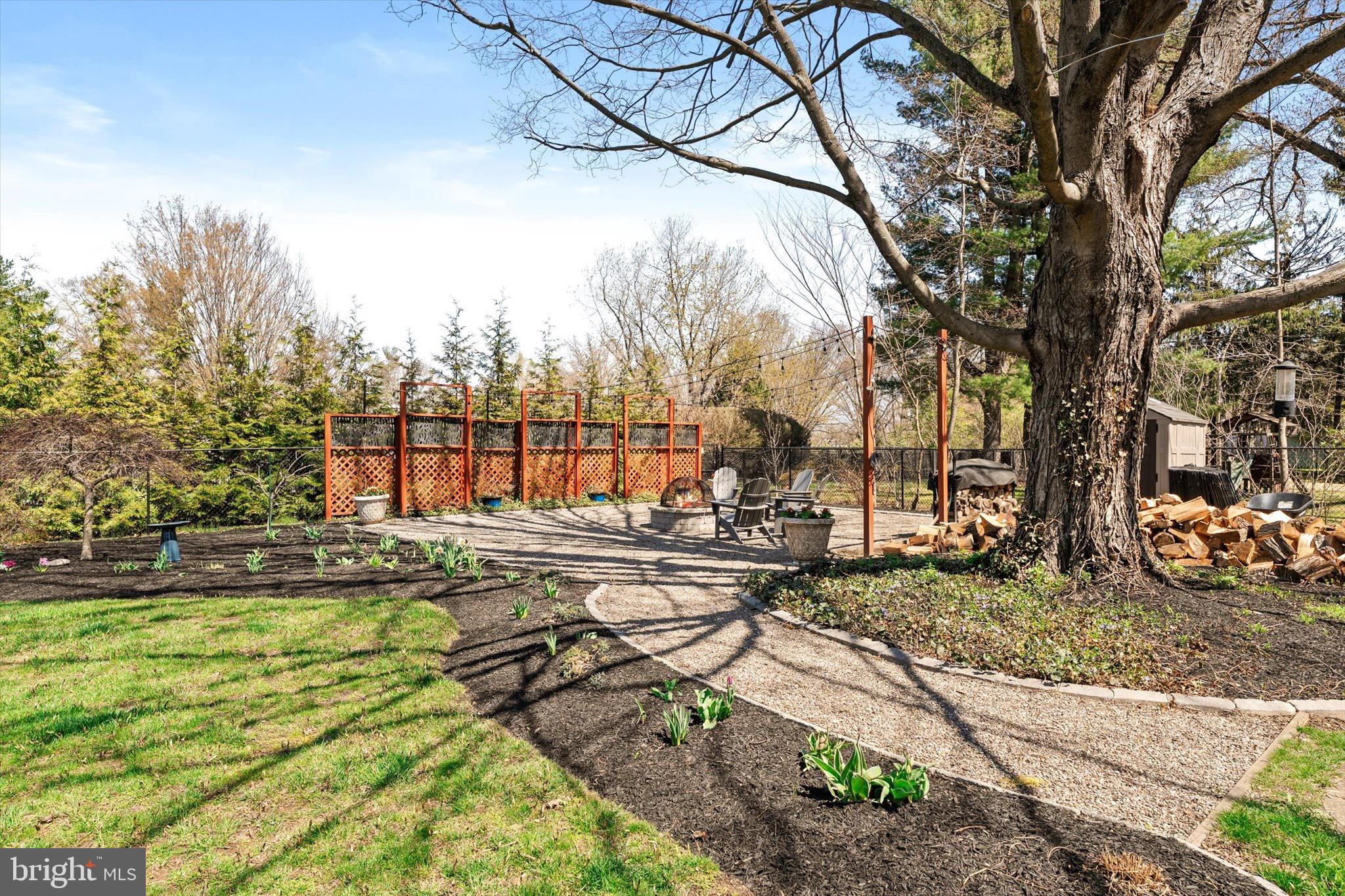 18 Cranbury Neck Road Cranbury, NJ 08512 - Photo 26 of 29 Yard and Firepit area