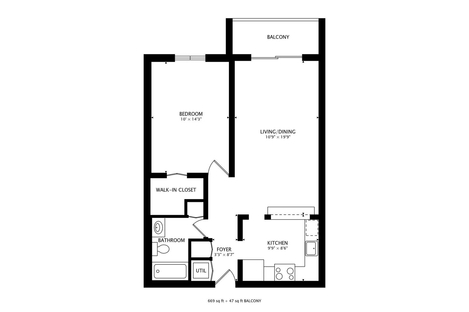 725 West Huntington Commons Road, Unit 217 Mount Prospect, IL 60056 - Photo 17 of 23