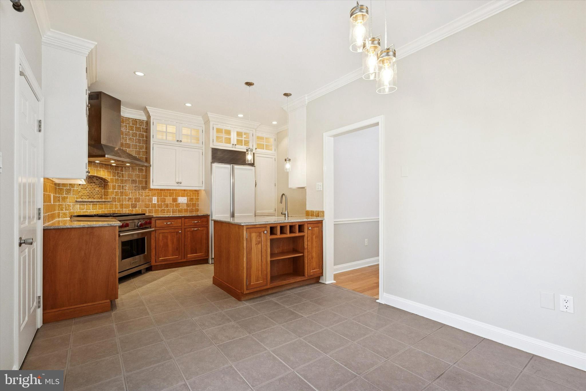 6 Edison Lane Doylestown, PA 18901 - Photo 12 of 41 a kitchen with a refrigerator and a stove top oven