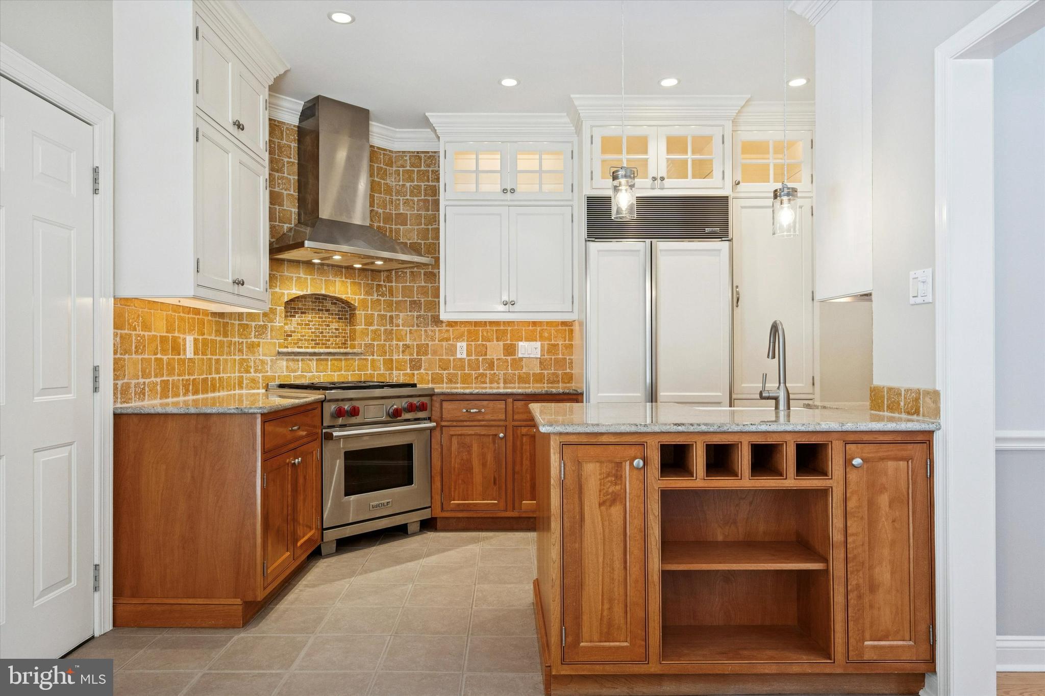 6 Edison Lane Doylestown, PA 18901 - Photo 14 of 41 a kitchen with stainless steel appliances granite countertop a stove and a sink