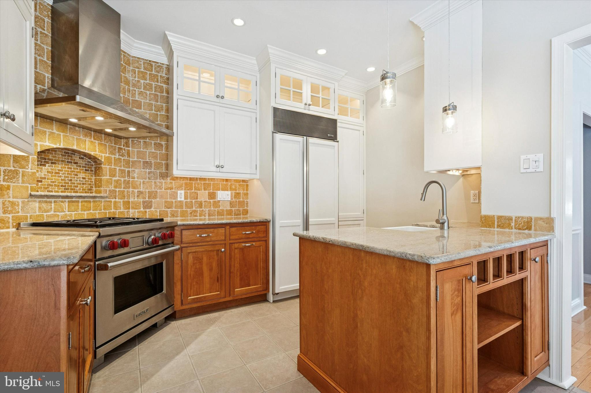 6 Edison Lane Doylestown, PA 18901 - Photo 15 of 41 a kitchen with stainless steel appliances granite countertop a stove sink and cabinets