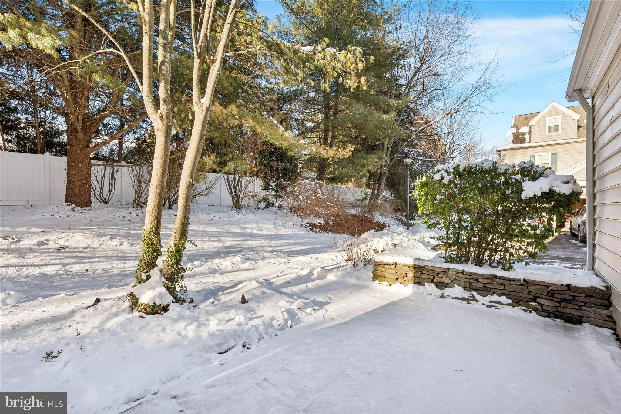 6 Edison Lane Doylestown, PA 18901 - Photo 35 of 41 a backyard of a house with lots of green space