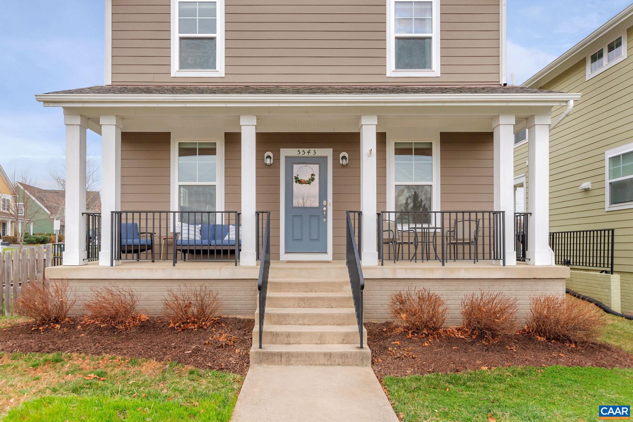 5543 Summerdean Road Crozet, VA 22932 - Photo 3 of 59 a front view of a house with a yard