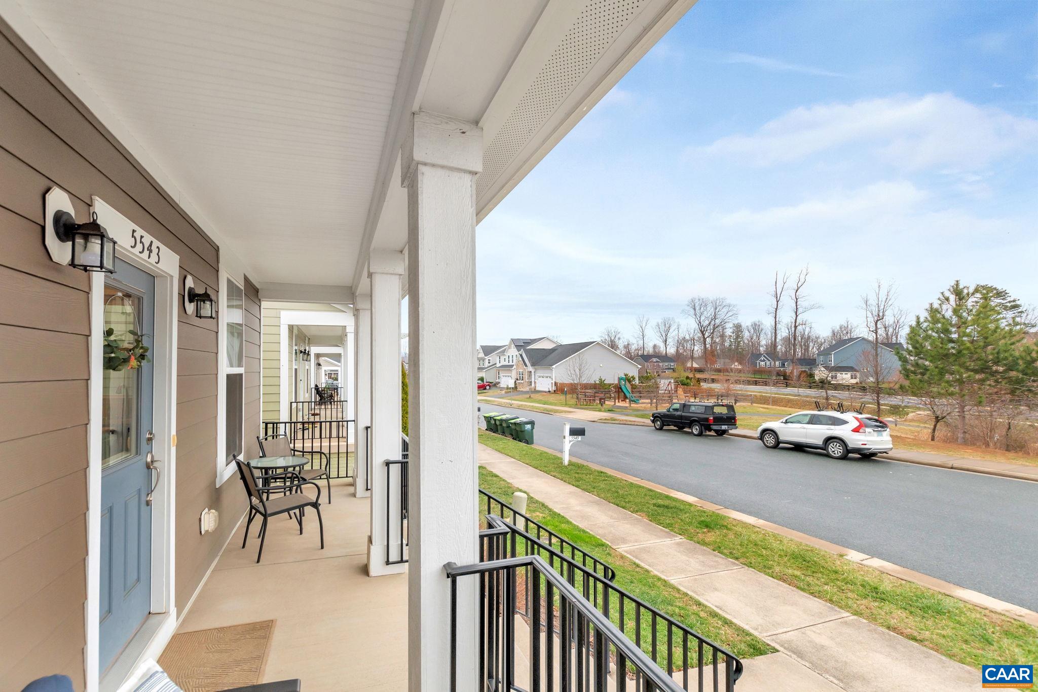 5543 Summerdean Road Crozet, VA 22932 - Photo 5 of 59 a view of a balcony and car parked