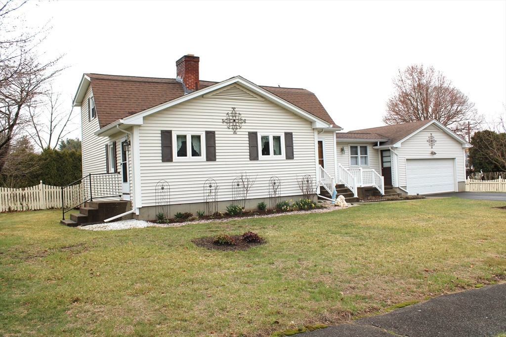 25 Lafond Drive Chicopee, MA 01020 - Photo 2 of 24 a front view of a house with a yard