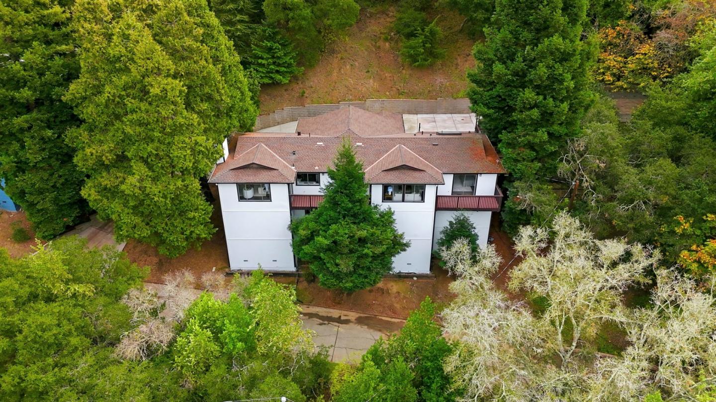 5603 Crow Canyon Road Castro Valley, CA 94552 - Photo 80 of 86 aerial view of house with yard and green space