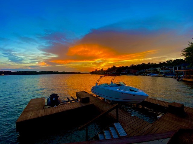 128 April Point Drive South Conroe, TX 77356 - Photo 26 of 26 a view of a ocean from a terrace