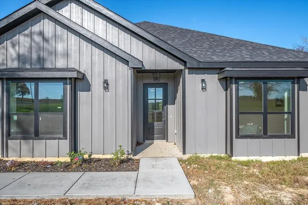 a backyard view of a house