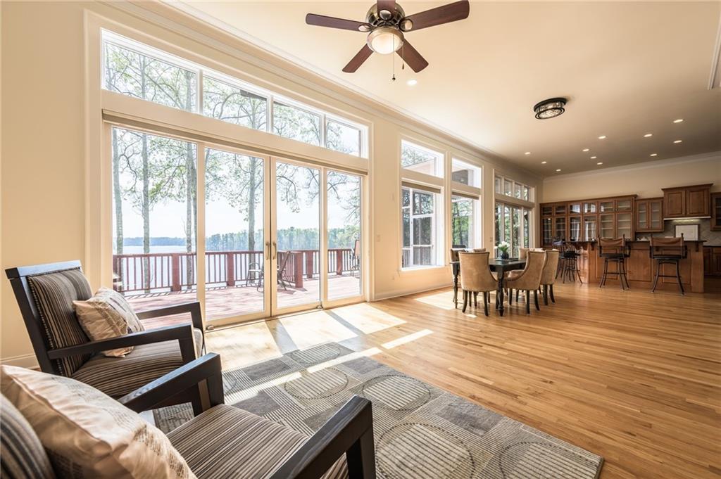9510 Lisa Circle Gainesville, GA 30506 - Photo 23 of 80 a living room with furniture and a large window