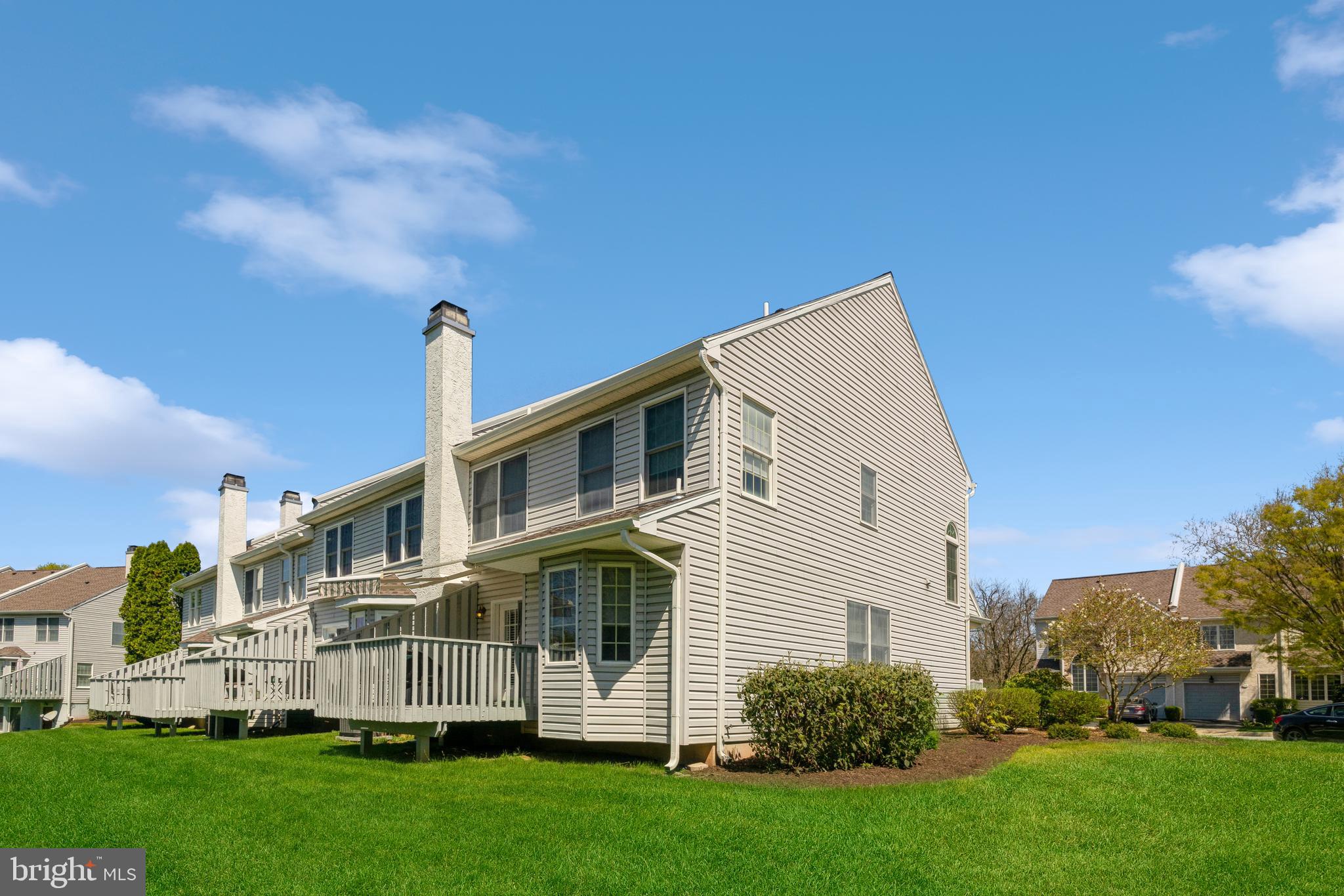 20 Buttonwood Drive Exton, PA 19341 - Photo 3 of 19 Rear elevation with deck