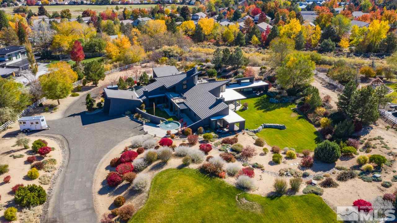350 Juniper Hill Road Reno, NV 89519 - Photo 20 of 24 an aerial view of residential houses with outdoor space