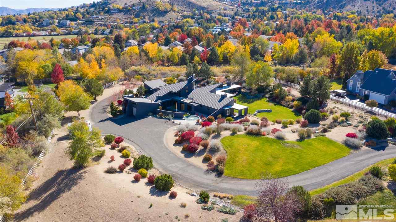 350 Juniper Hill Road Reno, NV 89519 - Photo 21 of 24 an aerial view of residential houses with outdoor space