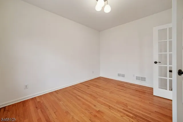 wooden floor in a room