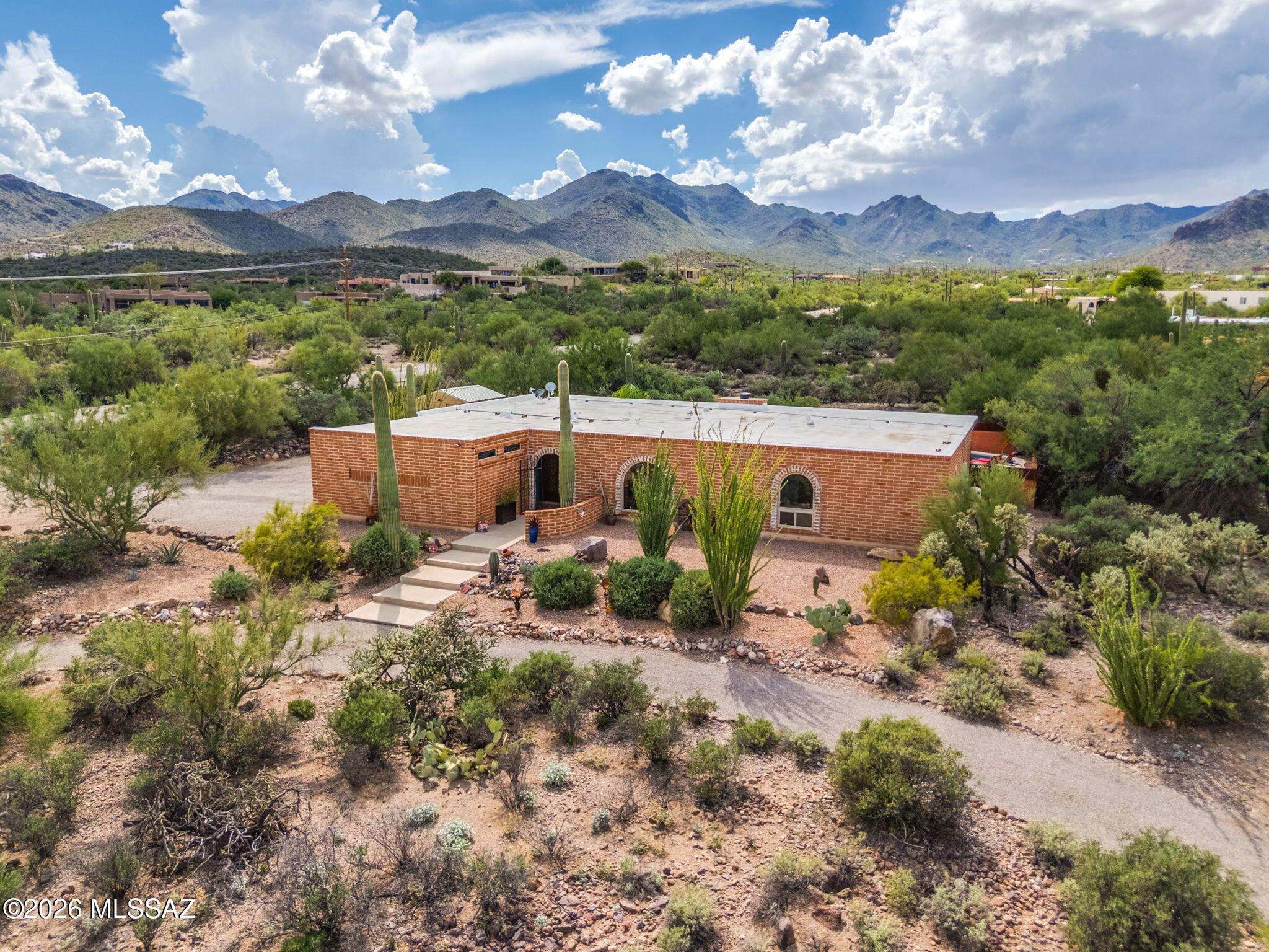 4832 West Trails End Road Tucson, AZ 85745 - Photo 41 of 49 4-web-or-mls-Aerial-Trails End Rd-4
