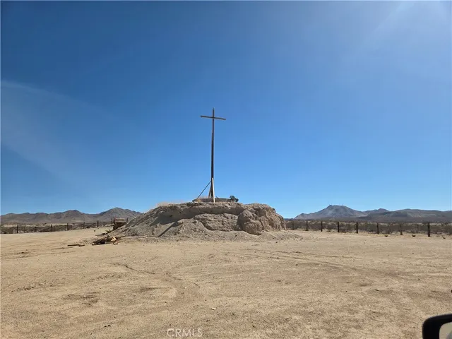 a view of a mountain with a outdoor space