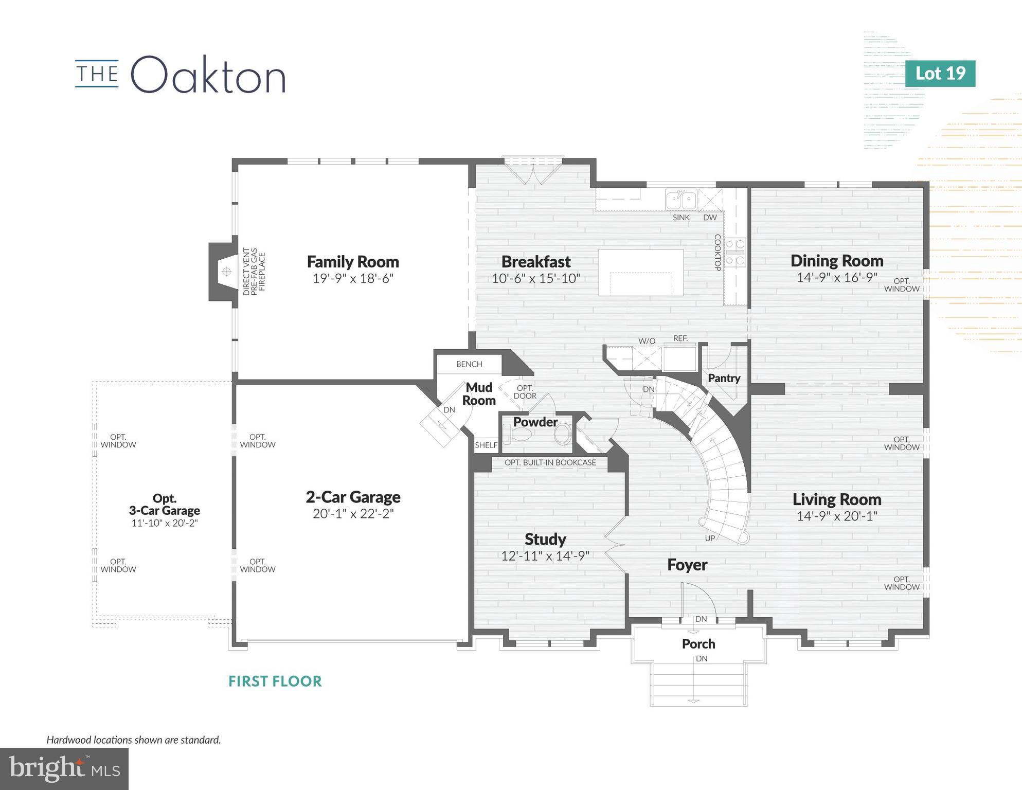 13606 Darnestown Road Gaithersburg, MD 20878 - Photo 69 of 71 Oakton Model Floor Plan