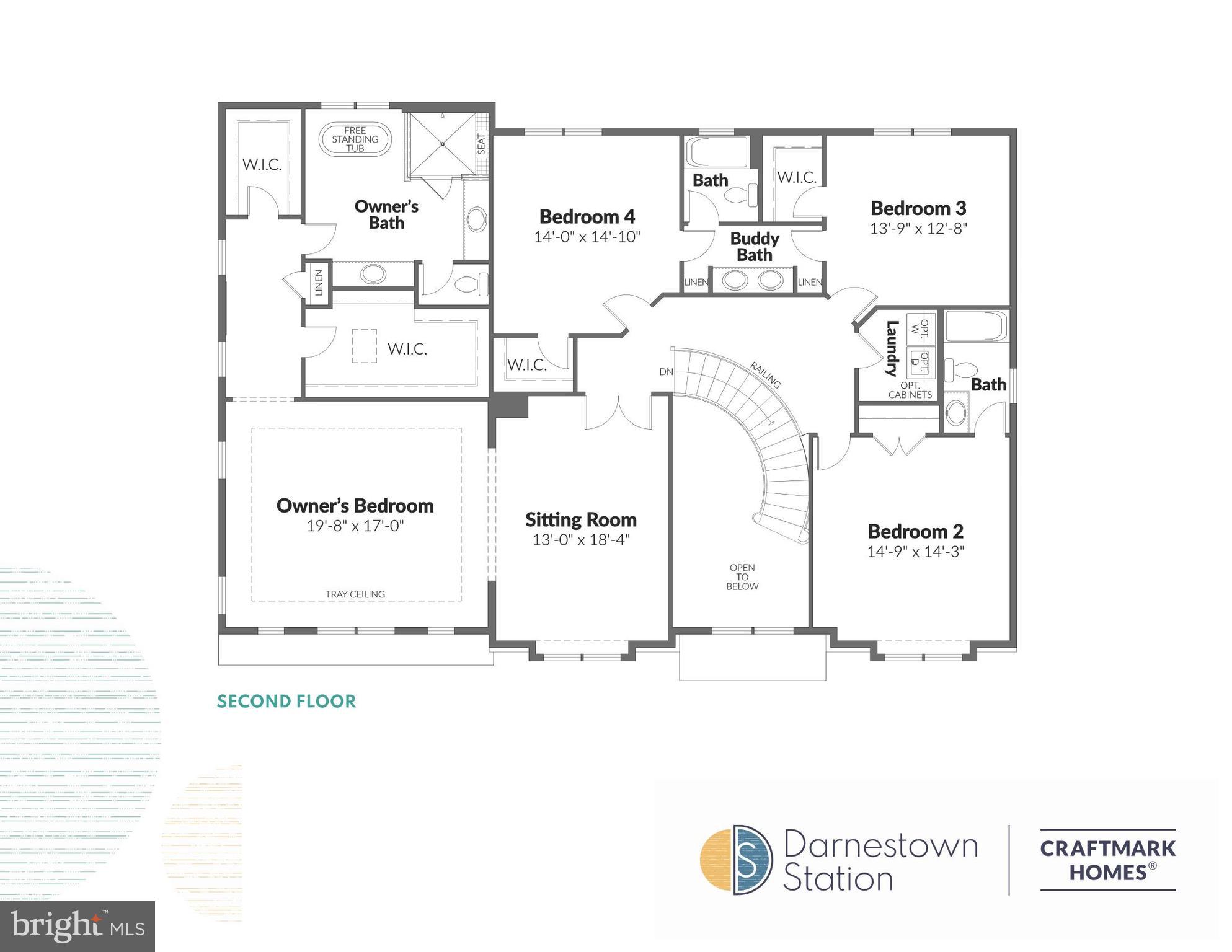 13606 Darnestown Road Gaithersburg, MD 20878 - Photo 70 of 71 Oakton Model Floor Plan