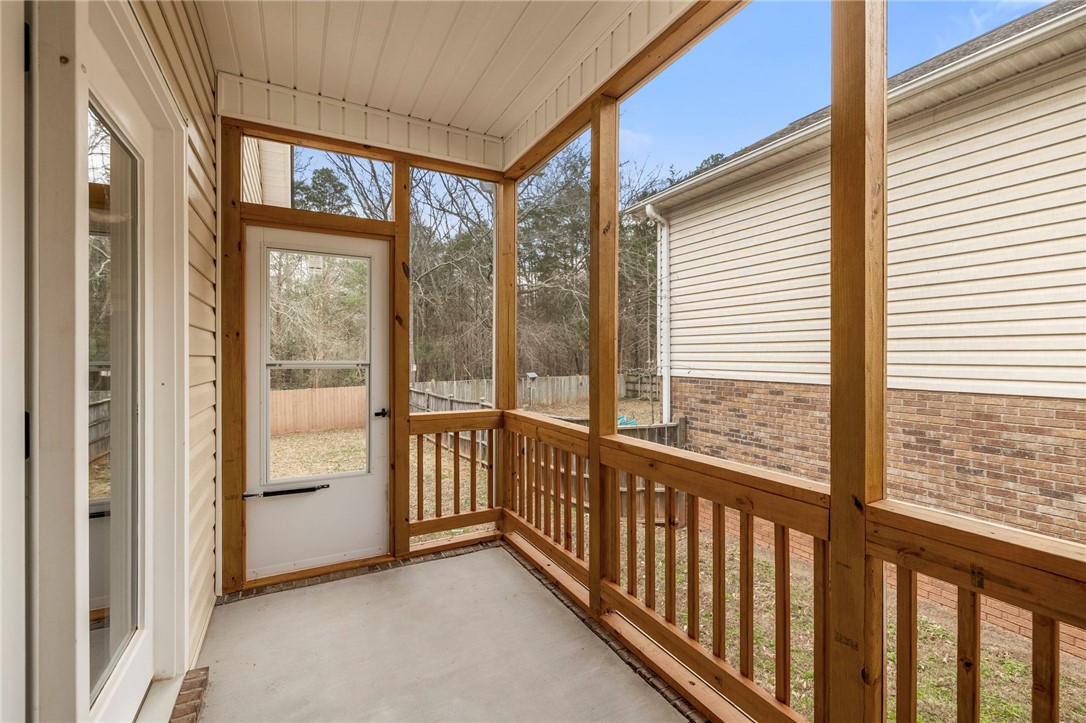 102 Colonial Court Pendleton, SC 29670 - Photo 25 of 30 Relax and enjoy the outdoors from this inviting screened porch.