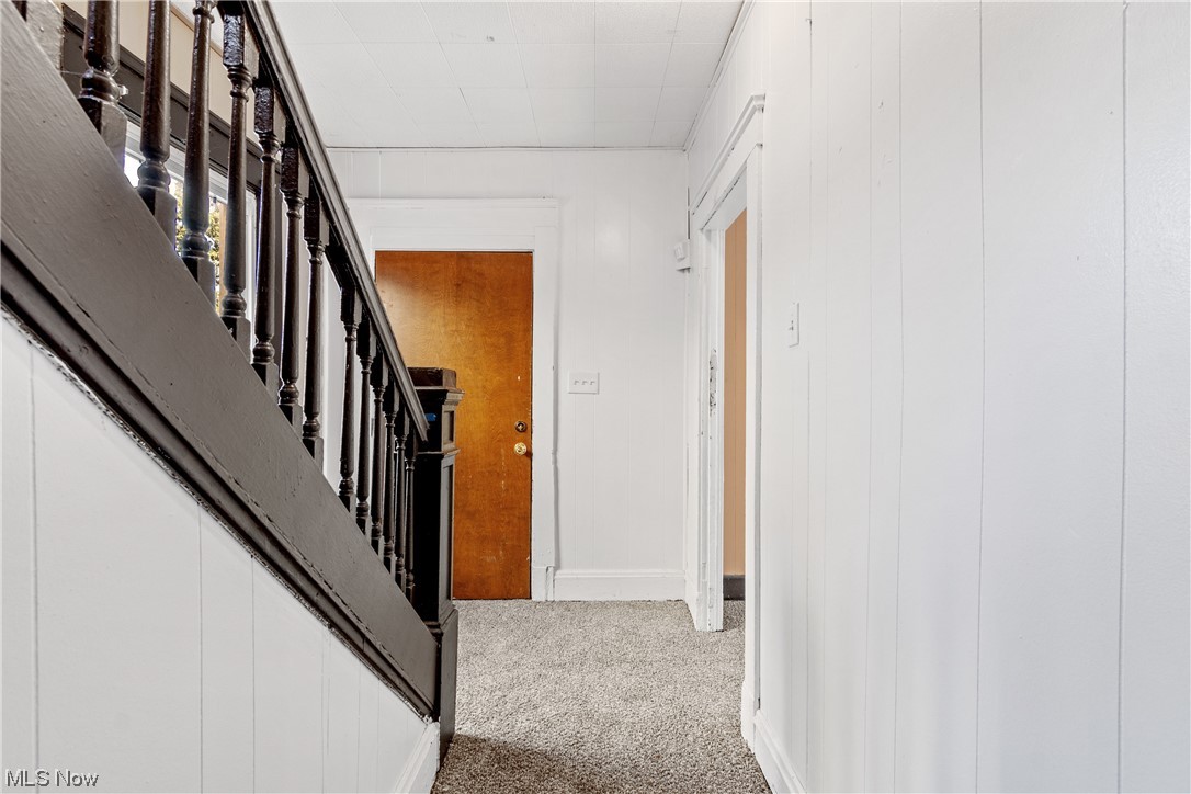 826 Whitcomb Road Cleveland, OH 44110 - Photo 15 of 25 View of carpeted entrance foyer
